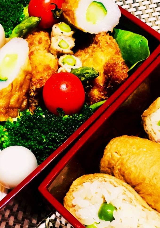 運動会の日のおいのり☆おいなりさん弁当-レシピのメイン写真