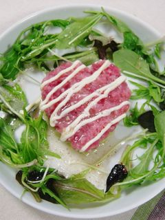 ♪マグロとアボガドのタルタルサラダ仕立て-レシピのメイン写真