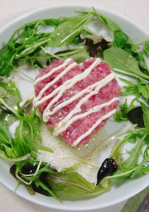 ♪マグロとアボガドのタルタルサラダ仕立て-レシピのメイン写真