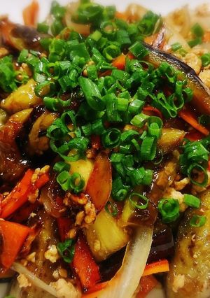 なすの鶏そぼろ炒め-レシピのメイン写真