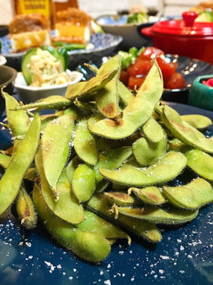 風味たっぷり焼き枝豆-レシピのメイン写真