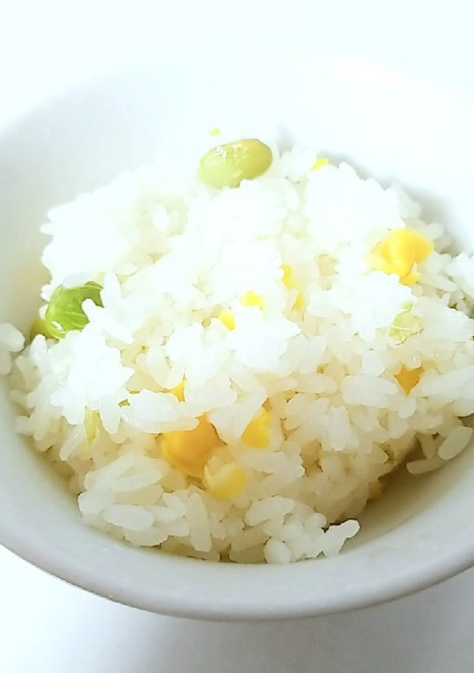 とうもろこしと枝豆の炊き込みご飯-レシピのメイン写真