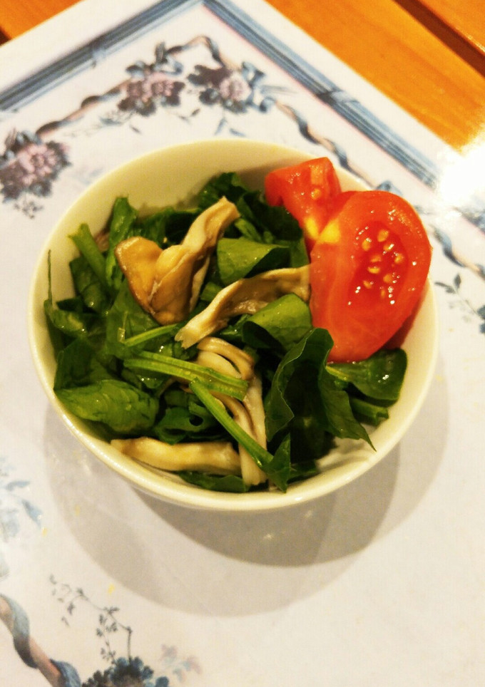 ほうれん草ときのこのサラダ-レシピのメイン写真