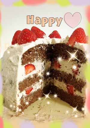 イチゴとチョコのスポンジケーキ-レシピのメイン写真
