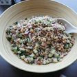 ナッツとココナッツのスパイスサラダ
