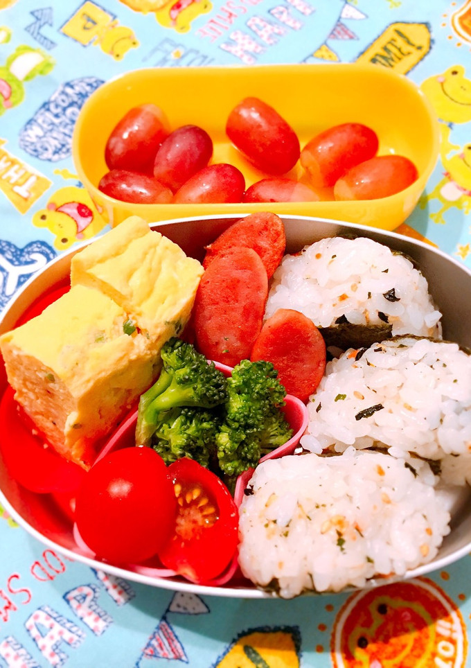 幼稚園お弁当 2歳10ヶ月①-レシピのメイン写真