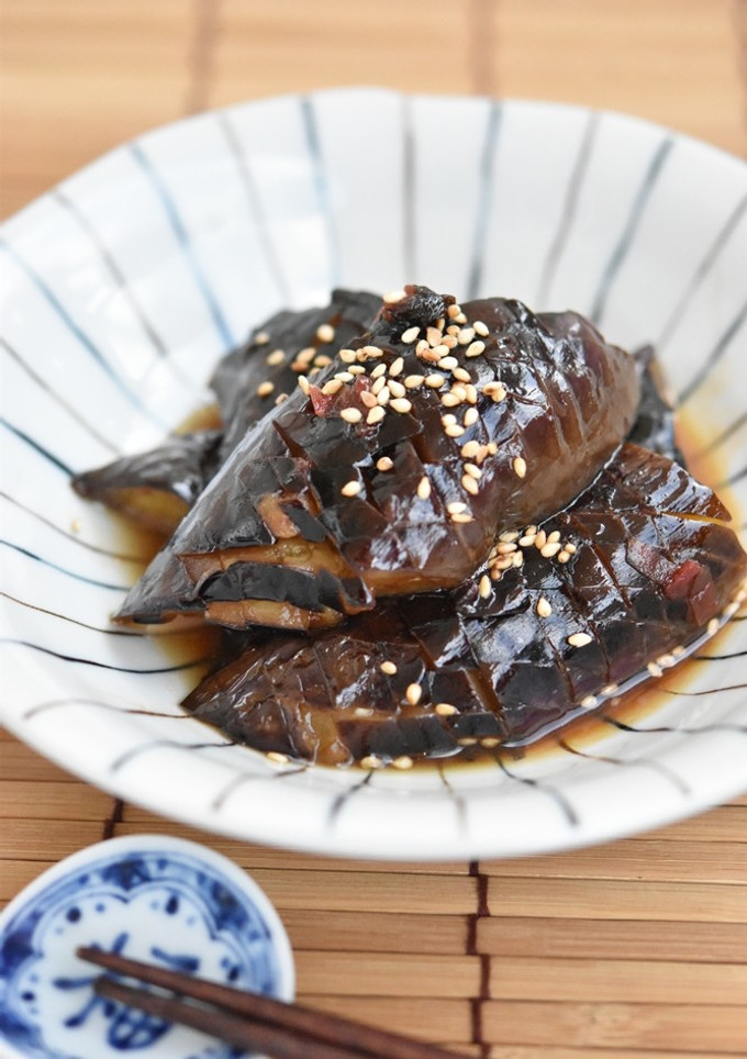 なすの梅醤油和風煮浸し【作り置き】-レシピのメイン写真