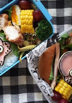 スプラトゥーン☆簡単キャラ弁☆タコ-レシピのメイン写真