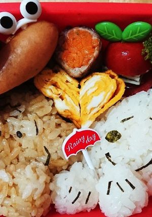 幼稚園のお弁当第7段!!スヌーピー♪-レシピのメイン写真