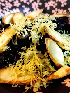 揚げなす&ごぼうポン酢-レシピのメイン写真