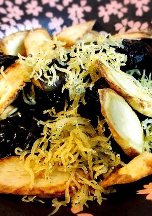 揚げなす&ごぼうポン酢-レシピのメイン写真