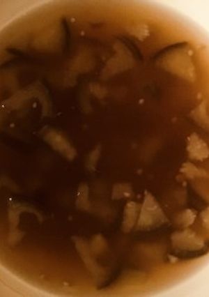 母親の介護食・嚥下食にやわらか餡かけ茄子-レシピのメイン写真