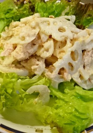 さっぱり☆れんこんツナのかんたんサラダ-レシピのメイン写真