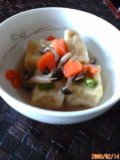 ほっこりおいしい♪揚げ出し高野豆腐-レシピのメイン写真