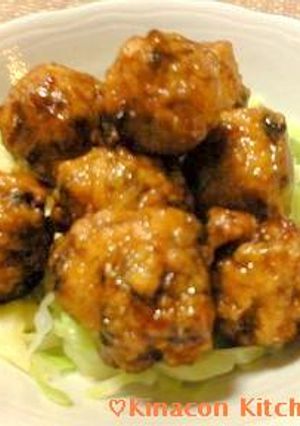 簡単！椎茸うまうまチキンボール❤-レシピのメイン写真