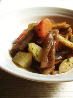 根菜と薩摩揚げの炒め煮-レシピのメイン写真