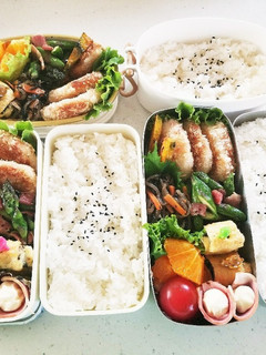 女子高校生、男子学生、会社員の私弁当⑱-レシピのメイン写真