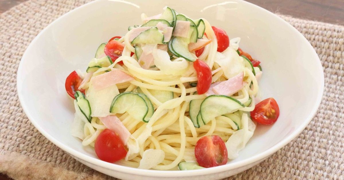 さっぱり美味しい♪スパゲティサラダ by 内堀醸造 【クックパッド