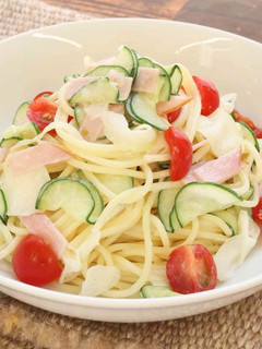 さっぱり美味しい♪スパゲティサラダ-レシピのメイン写真