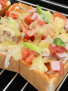 朝食メニューに ピザトースト-レシピのメイン写真