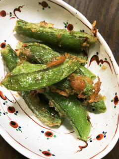 簡単!スナックえんどうの唐揚げ-レシピのメイン写真