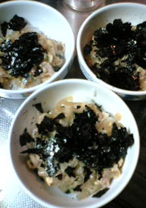 めんつゆで簡単に!豚とじ丼-レシピのメイン写真