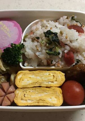 高校生お弁当(2018.6.8)-レシピのメイン写真