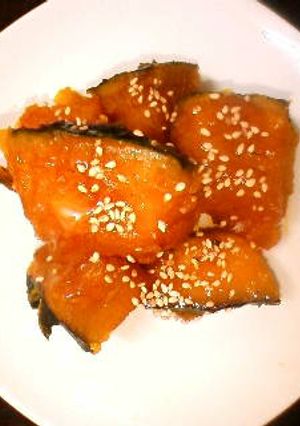 かぼちゃの黒酢-レシピのメイン写真