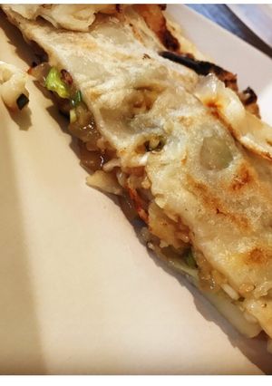カリもちとろ！肉なし！包み焼き餃子-レシピのメイン写真