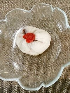 里芋と甘納豆の茶巾絞り-レシピのメイン写真