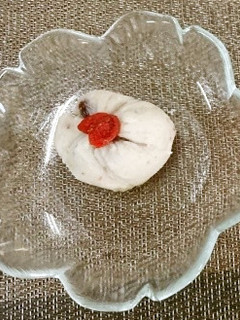 里芋と甘納豆の茶巾絞り-レシピのメイン写真