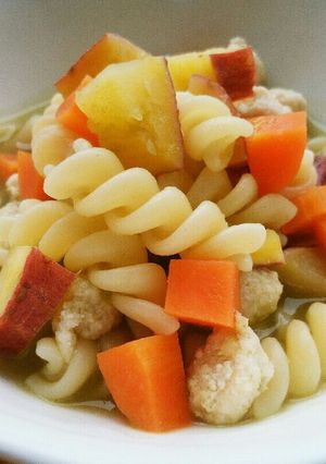 犬ご飯　野菜たっぷりパスタ-レシピのメイン写真