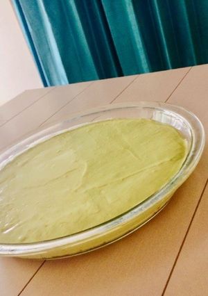 混ぜるだけ!アボカドのレアチーズケーキ♪-レシピのメイン写真