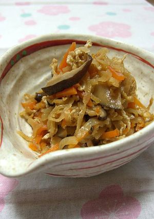 我が家の定番！切り干し大根の煮物-レシピのメイン写真