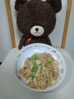 鮭骨缶と鳥むね肉の混ぜご飯!-レシピのメイン写真