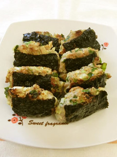 磯辺焼き風ぎょうざ-レシピのメイン写真