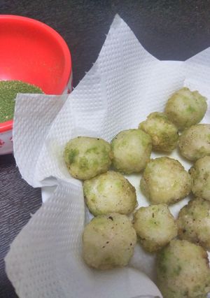 簡単！美味しい緑の里芋の唐揚げ-レシピのメイン写真