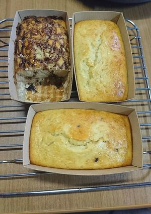 ホエー&スキムミルク消費。バナナケーキ②-レシピのメイン写真