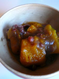 ::超かんたん::かぼちゃ・あずき煮♪-レシピのメイン写真
