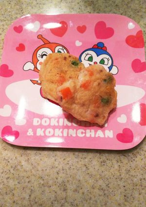 簡単離乳食☆鱈と野菜の豆腐バーグ-レシピのメイン写真