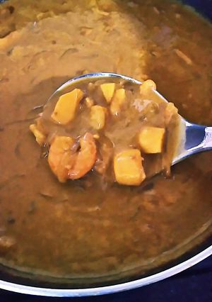 冷凍シーフードミックスでお手軽簡単カレー-レシピのメイン写真
