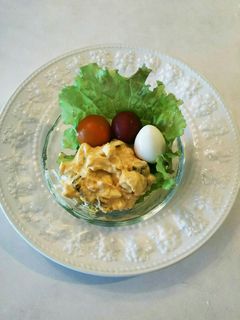 アレンジ かぼちゃの煮物のサラダ-レシピのメイン写真