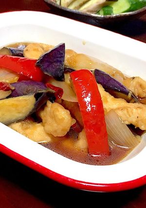 出汁がうまい！鶏胸肉と夏野菜の南蛮漬け♪-レシピのメイン写真