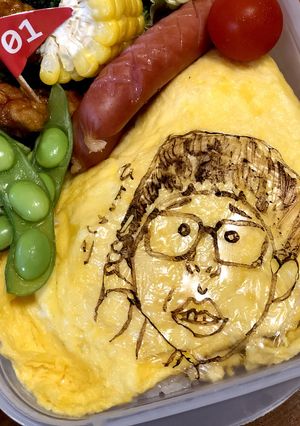 オブラートでひょっこりはん弁当-レシピのメイン写真