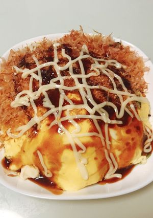タンパク質多め平焼き-レシピのメイン写真