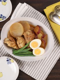 手羽元と大根のこっくり煮-レシピのメイン写真