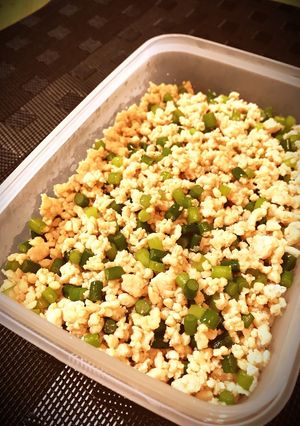 にんにく香る♡ガツガツいけちゃう鶏そぼろ-レシピのメイン写真