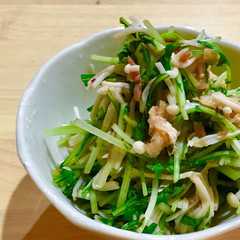 รูปของ 【簡単】水菜のサッパリ梅煮【時短】