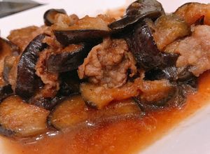 簡単！茄子と牛肉の玉ねぎおろし炒め-レシピのメイン写真