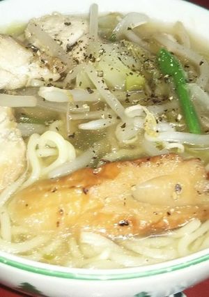 無油塩ラーメン（血管ダイエット1240）-レシピのメイン写真